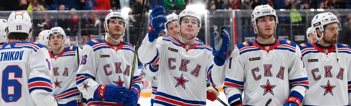 Хоккеисты СКА стали лучшими игроками 9 недели турнира КХЛ