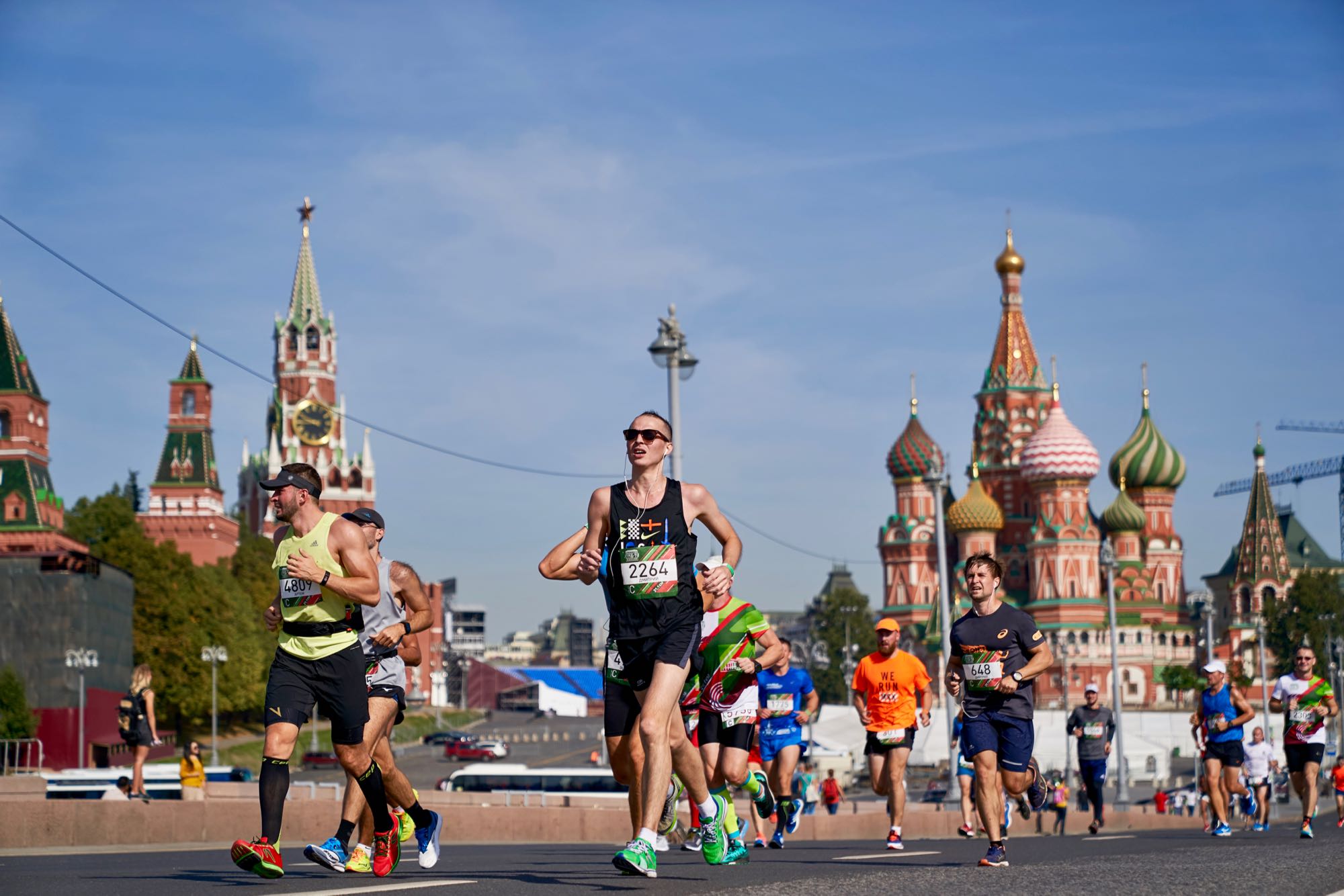 Фото с полумарафона москва