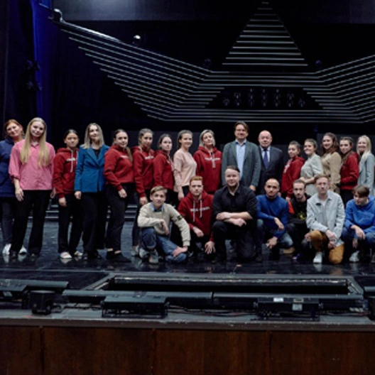 Встреча со студентами Луганской академии культуры и искусства
