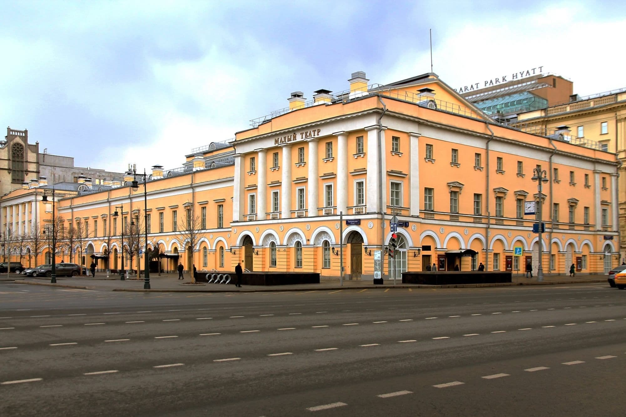 Малый театр москва фото здания