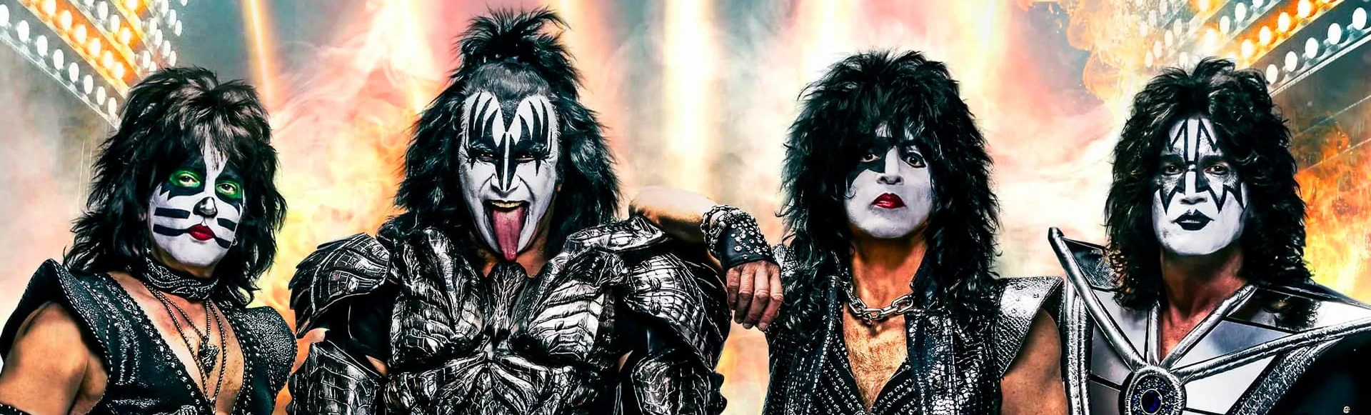 The legendary Kiss are preparing to blow up the Coca-Cola Arena stage in Dubai, UAE!