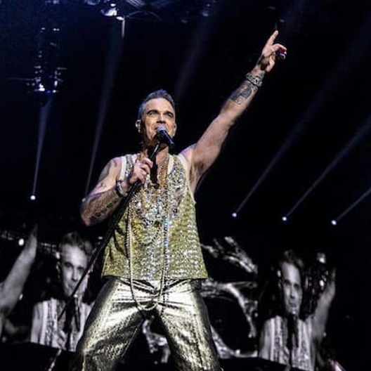 Don't miss your chance: Robbie Williams will perform for the first time at the Etihad Arena in Abu Dhabi!
