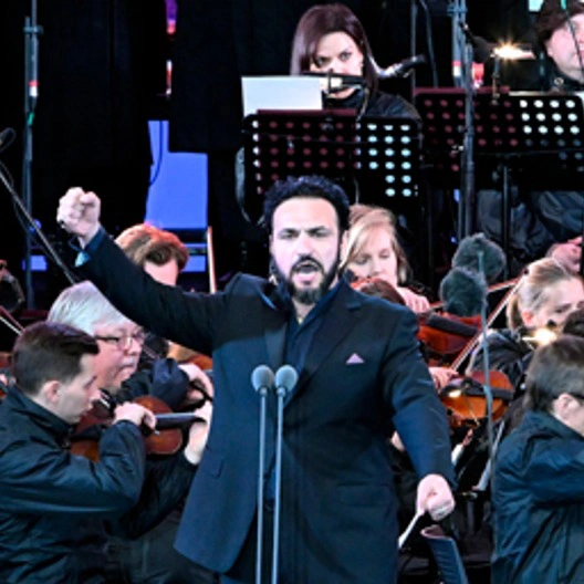 Академический оркестр Филармонии Санкт-Петербурга выступил с концертом в рамках проекта «Классика на Дворцовой»