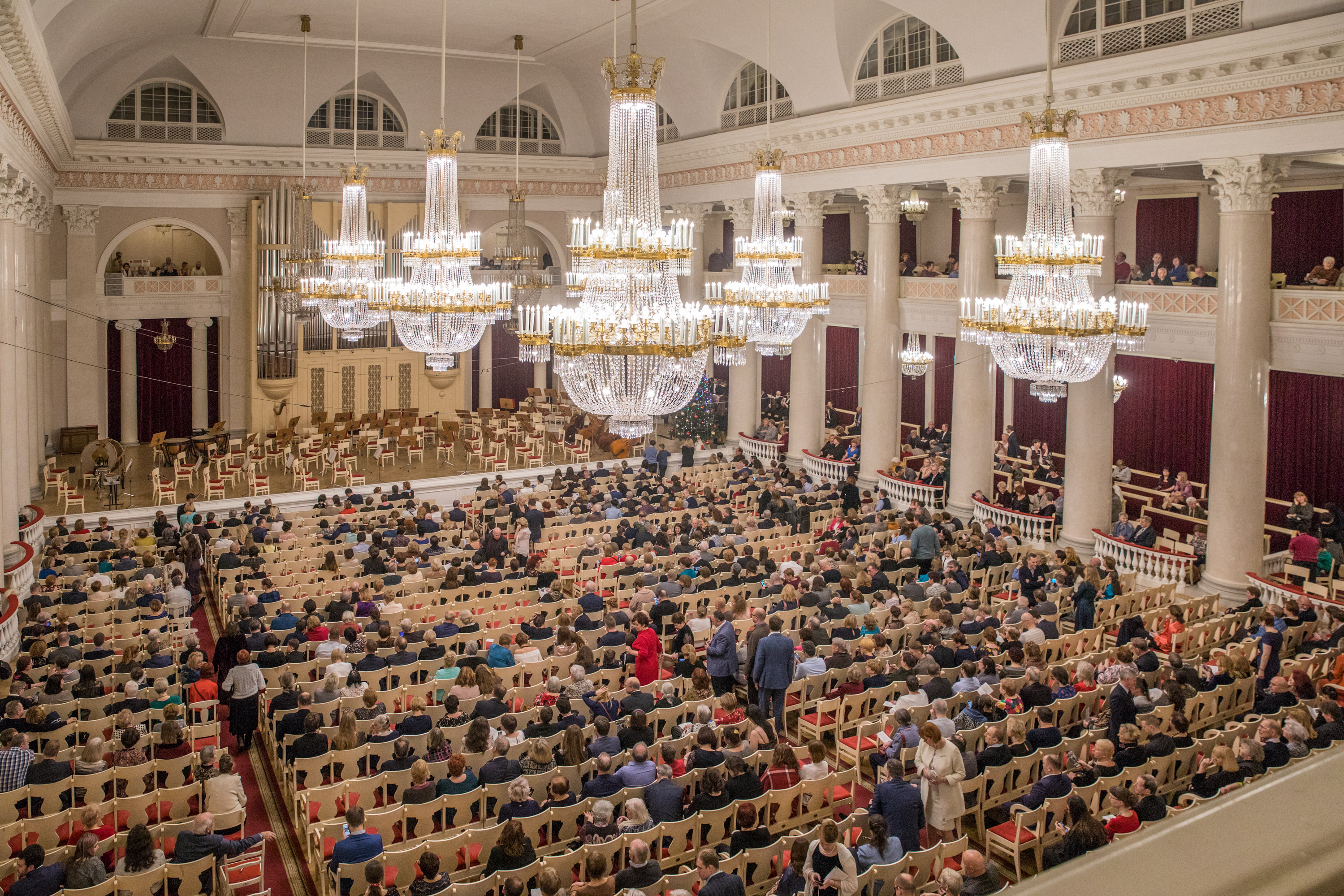 Большой зал филармонии Санкт-Петербург