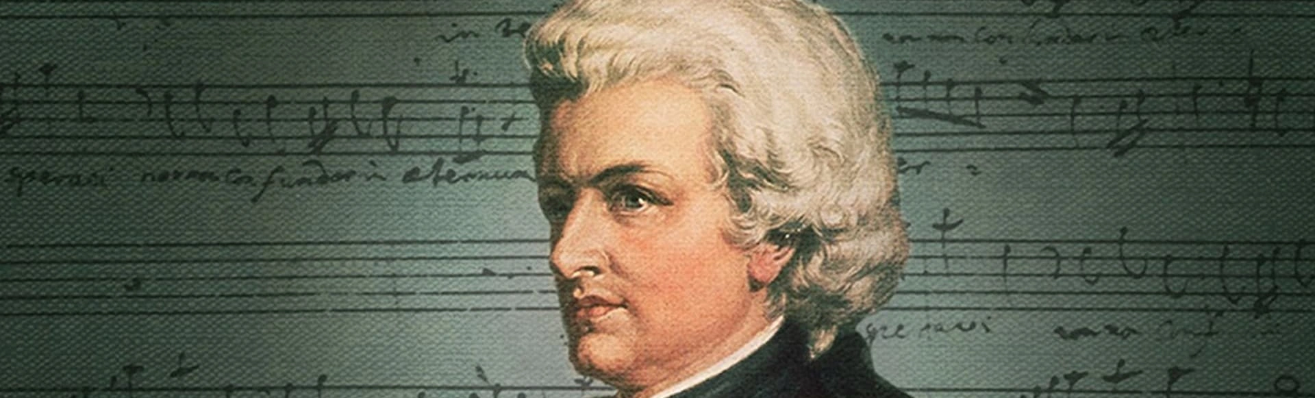 Портрет Моцарта рисунок